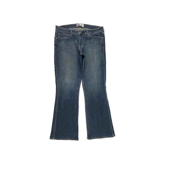 Signature By Levi Strauss Modern Bootcut Women's size 14 Dark Blue Denim Jeans - Picture 1 of 4